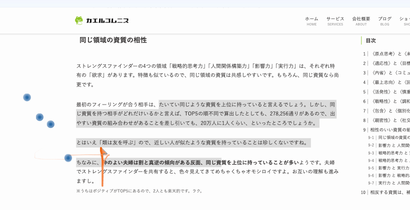 Microsoft Clarity:レコーディング画面の例